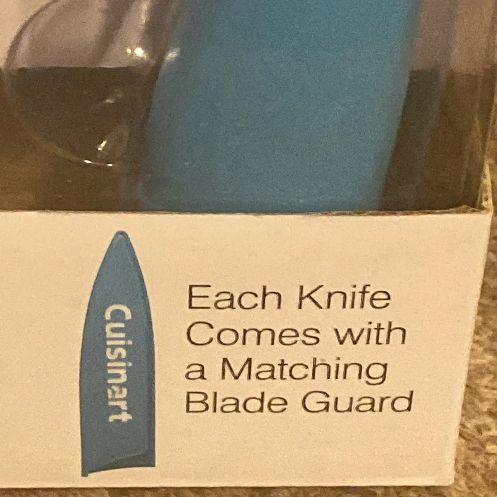 🩵💚🩷💛🧡NWT Cuisinart Advantage 10PC Ceramic Coated Knife Set - Picture 5 of 10